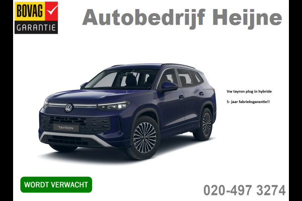 Volkswagen Tayron 1.5 TSI 204PK eHybrid DSG LIFE TREKHAAK/IQ.LIGHT/CAMERA FABRIEKSGARANTIE (AUTO KOMT BINNEN)