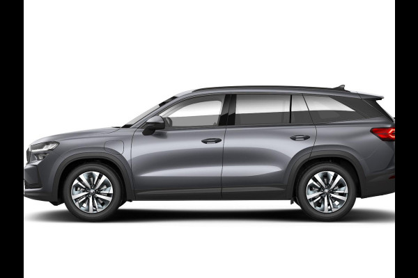 Škoda Kodiaq 1.5 TSI PHEV Edition 204 pk 6 versn. DSG | Trekhaak | Sunset | Velgen: 18" lichtmetalen velgen Soira aero, zilver