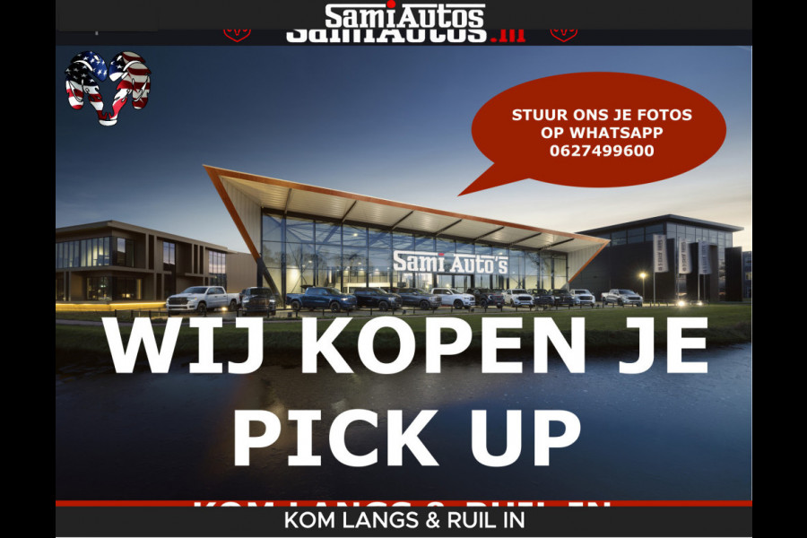 GMC Sierra DENALI 6.2 V8 426PK Full Option | De Meest Luxe Pick-Up in zijn Klasse | Comfortabele Dubbele Cabine met Royale 5 Zitplaatsen | BPM vrij | Nu Leverbaar uit Voorraad | Voorraad Nr 1539 | De specialist in Amerikaanse pick‑ups in Nederland en Europa.