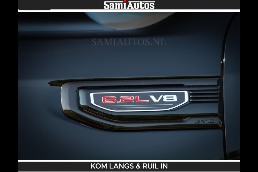 GMC Sierra DENALI 6.2 V8 426PK Full Option | De Meest Luxe Pick-Up in zijn Klasse | Comfortabele Dubbele Cabine met Royale 5 Zitplaatsen | BPM vrij | Nu Leverbaar uit Voorraad | Voorraad Nr 1539 | De specialist in Amerikaanse pick‑ups in Nederland en Europa.