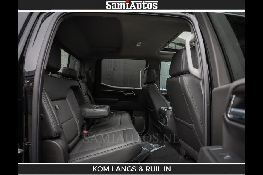 GMC Sierra DENALI 6.2 V8 426PK Full Option | De Meest Luxe Pick-Up in zijn Klasse | Comfortabele Dubbele Cabine met Royale 5 Zitplaatsen | BPM vrij | Nu Leverbaar uit Voorraad | Voorraad Nr 1539 | De specialist in Amerikaanse pick‑ups in Nederland en Europa.