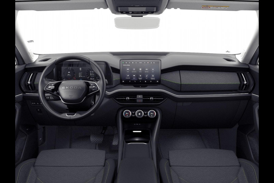Škoda Kodiaq 1.5 TSI PHEV Edition 204 pk 6 versn. DSG | Sunset | Trekhaak |  18" lichtmetalen velgen Soira aero, zilver