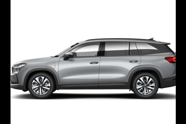 Škoda Kodiaq 1.5 TSI PHEV Edition 204 pk 6 versn. DSG | Sunset | Trekhaak |  18" lichtmetalen velgen Soira aero, zilver
