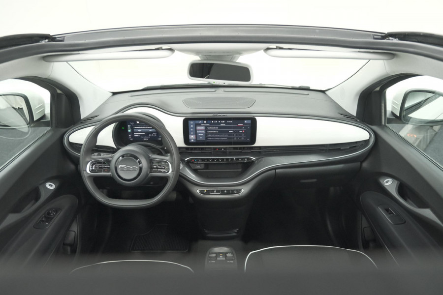Fiat 500C Icon 42 kWh | 97,3% SOH | Convenience Pack | Camera | Dodehoekdetectie | Stoelverwarming