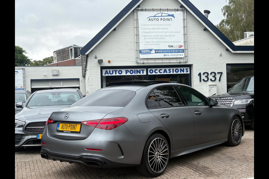 Mercedes-Benz C-Klasse 180 AMG/PANO/MAGNO MAT/NL-AUTO/BTW/27800KM!