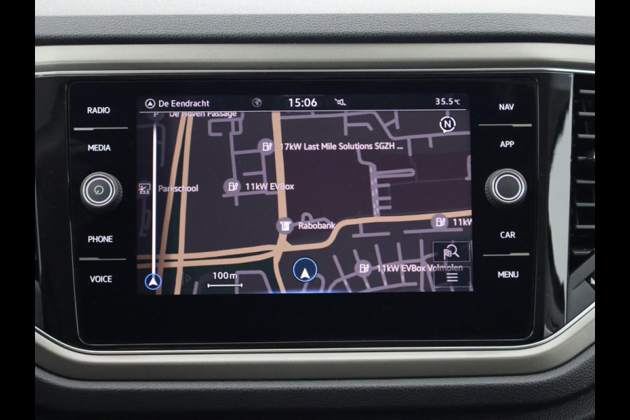 Volkswagen T-Roc 1.0 TSI STYLE 100% OH.GARANTIE TOT 10-2032* BLACKLINE .NAVI.PDC V+A.URANO GREY !