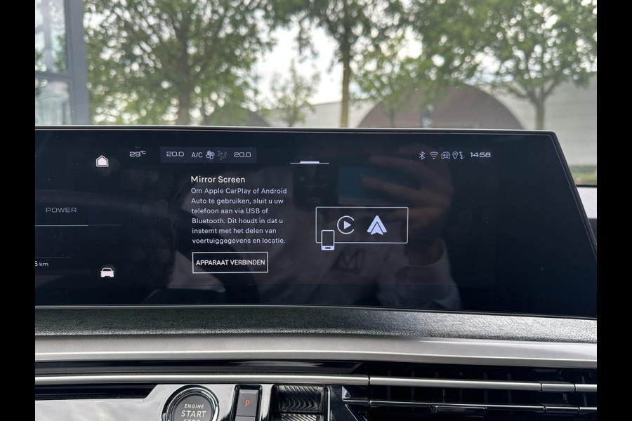 Peugeot E-3008 Allure 73 kWh SOH 94%| 3 FASE |  DIRECT LEVERBAAR RIJKAAR GEMAAKT BIJ DE PEUGEOT DEALER | 360° CAMERA| | KEYLESS ENTRY | 18.685KM! | DIGI. DASH| DEALER ONDERHOUDEN | CARPLAY/ ANDROID AUTO|