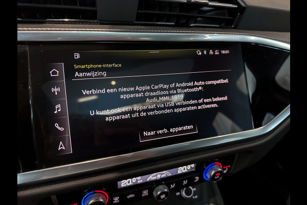 Audi Q3 Sportback 35 TFSI 3x S-Line Sfeerlicht|Keyless|camera|Panorama|Elektr.Klep