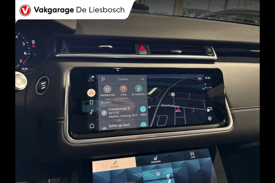 Land Rover Range Rover Velar 2.0 P400e SE/leer/pano/navi/camera/meridian/stoel verw/black edition