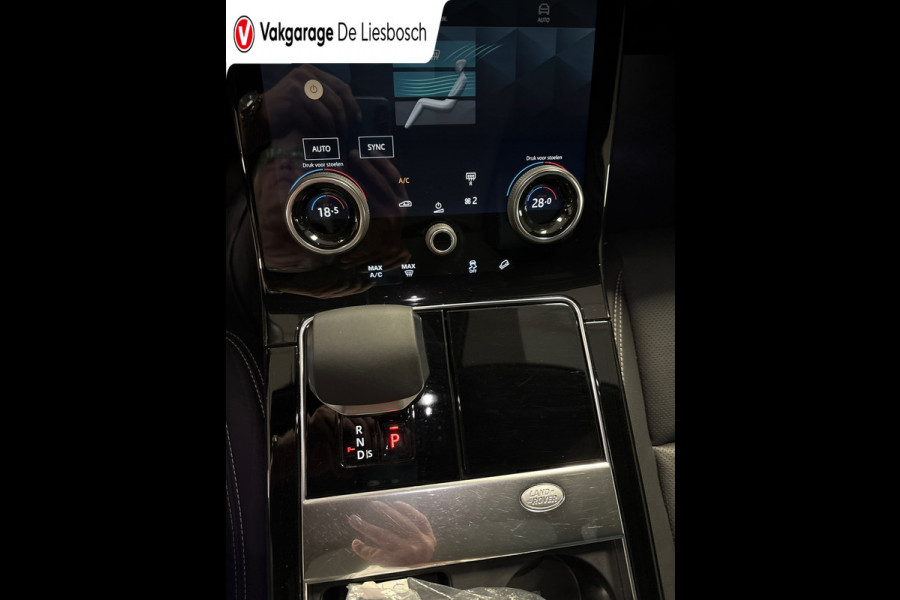 Land Rover Range Rover Velar 2.0 P400e SE/leer/pano/navi/camera/meridian/stoel verw/black edition