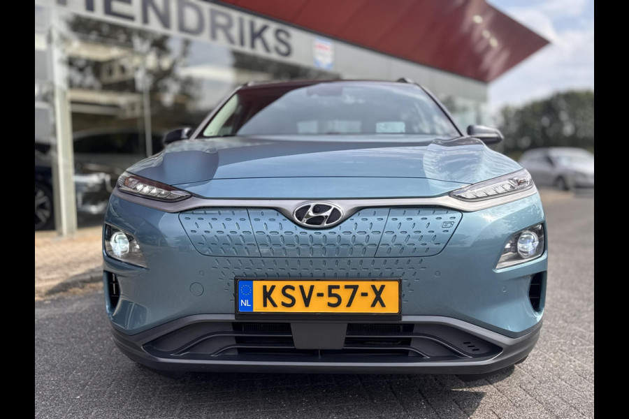 Hyundai Kona EV Premium 64 kWh | SOH: 95,4% | Full Options | 3 Fase | Warmtepomp | Two Tone | Afn. Trekhaak | Blindspot | | Leder |
