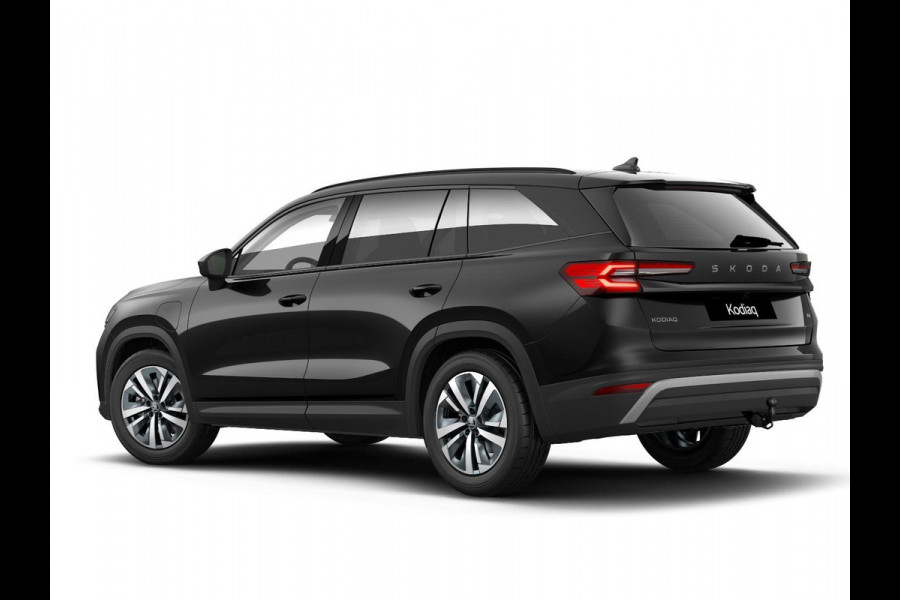 Škoda Kodiaq 1.5 TSI PHEV Business Edition 204 pk 6 versn. DSG | Trekhaak | Sunset |  18" lichtmetalen velgen Soira aero, zilver