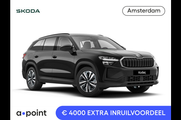 Škoda Kodiaq 1.5 TSI PHEV Business Edition 204 pk 6 versn. DSG | Trekhaak | Sunset |  18" lichtmetalen velgen Soira aero, zilver