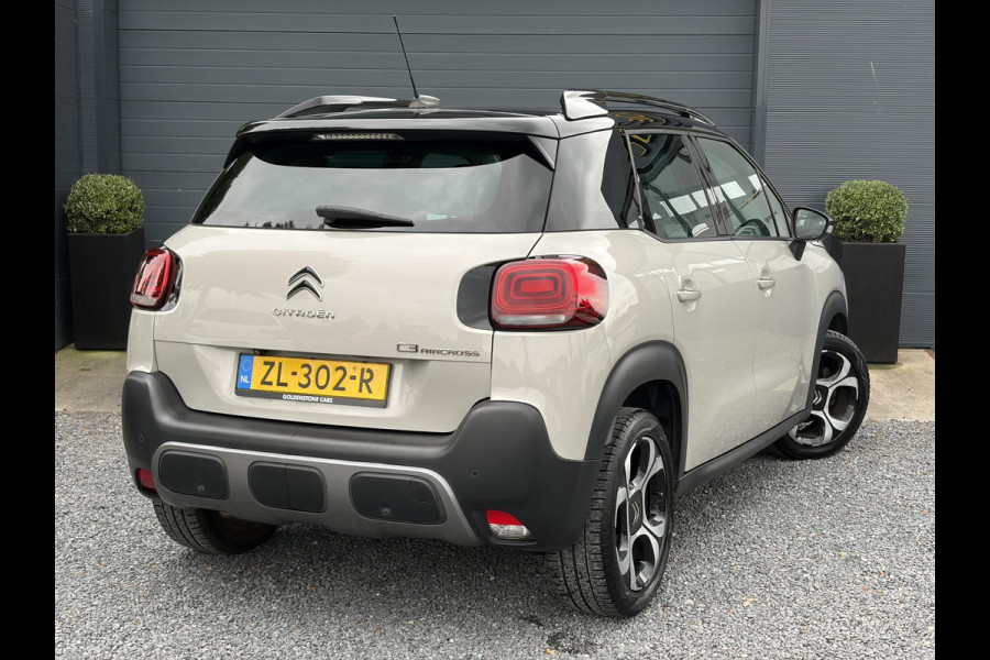 Citroën C3 Aircross 1.2 PureTech S&S Shine ✓1e Eigenaar✓D-riem vv 07-2025✓360° Camera✓Navi✓Carplay✓Net beurt gehad✓Keyless✓17'' Lmv✓Rijstrooksensor✓110pk✓Pdc V+A✓6 Bak✓N.A.P✓Apk tot 07-2027