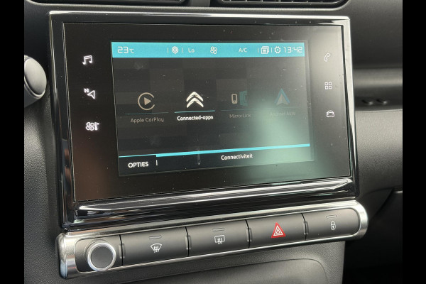 Citroën C3 Aircross 1.2 PureTech S&S Shine ✓1e Eigenaar✓D-riem vv 07-2025✓360° Camera✓Navi✓Carplay✓Net beurt gehad✓Keyless✓17'' Lmv✓Rijstrooksensor✓110pk✓Pdc V+A✓6 Bak✓N.A.P✓Apk tot 07-2027