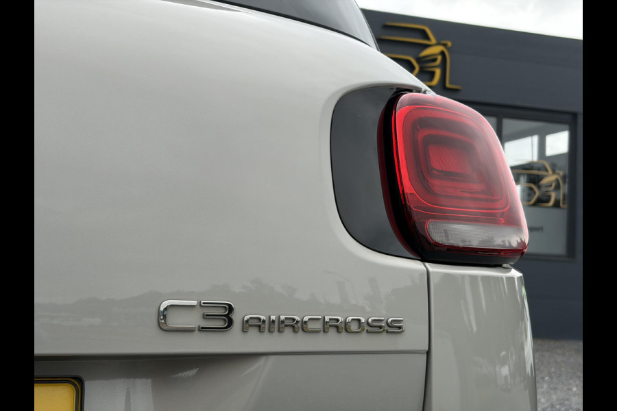 Citroën C3 Aircross 1.2 PureTech S&S Shine ✓1e Eigenaar✓D-riem vv 07-2025✓360° Camera✓Navi✓Carplay✓Net beurt gehad✓Keyless✓17'' Lmv✓Rijstrooksensor✓110pk✓Pdc V+A✓6 Bak✓N.A.P✓Apk tot 07-2027
