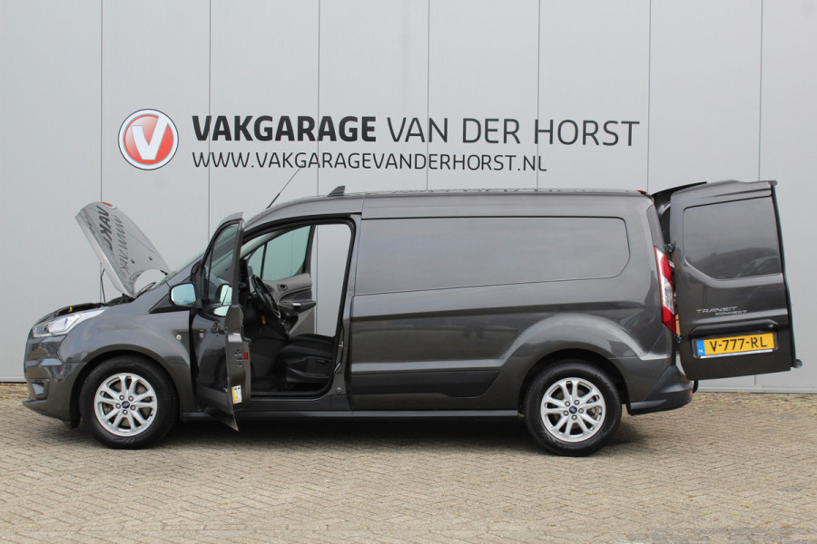 Ford Transit Connect 1.5-100pk TDCi EcoBlue L2 Trend. Bijzonder nette, luxe en goed onderhouden Ford Connect. Airco, Cruise Controle, Trekhaak, Camera, Metallic lak, Pdc, Lmv, Laadruimte betimmerd etc.