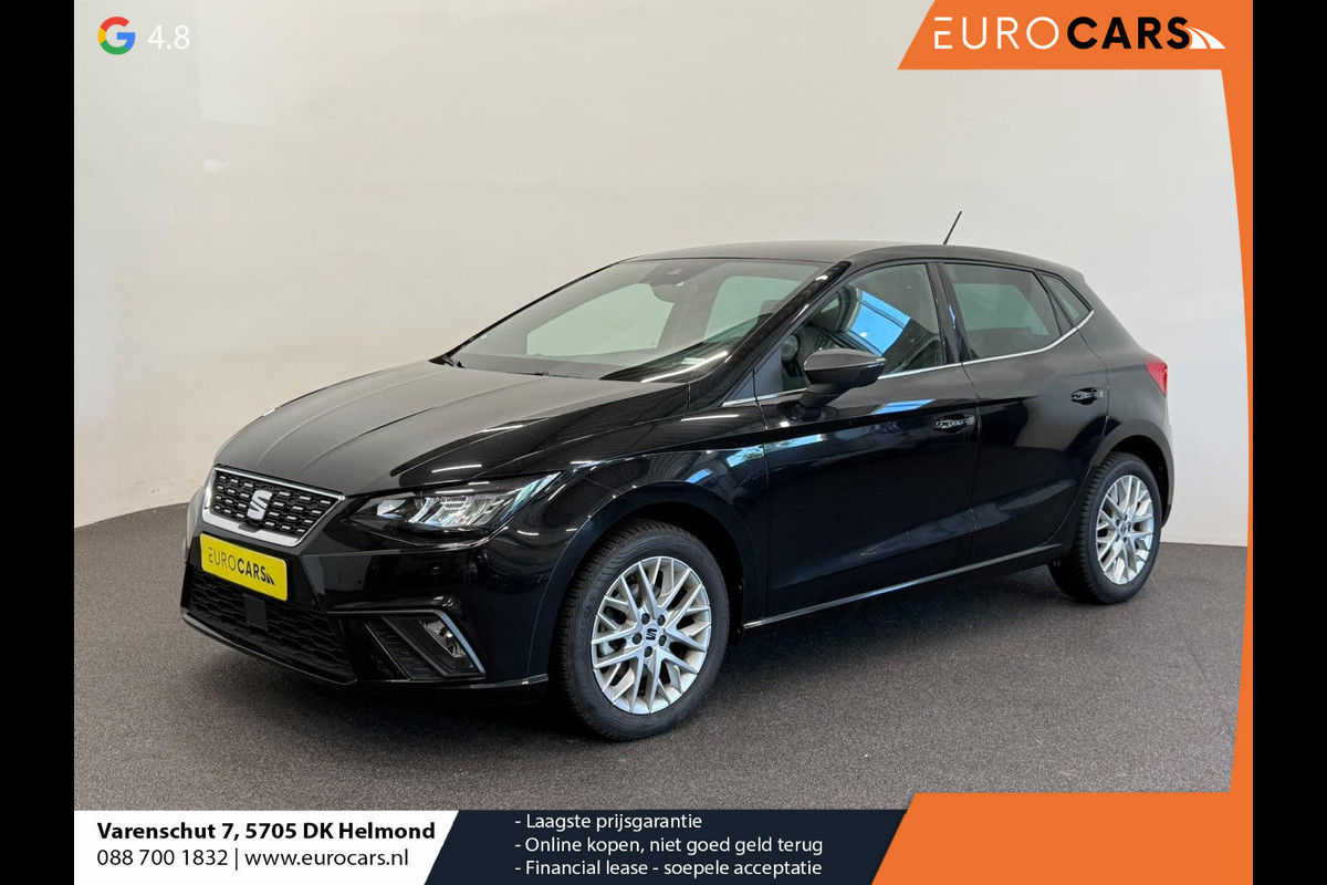 Seat Ibiza 1.0 Eco TSI Xcellence DSG-7 Aut. 115 pk LED Navi 9,2” Virtual Cockpit Keyless Stoelverwarming CarPlay PDC Privacy Glass