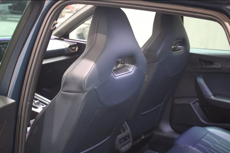 CUPRA Leon 1.4 e-Hybrid VZ Patrol Blue Matt/Pano/Camera/Elec. Leer memory Full Option Prijs is Rijklaar