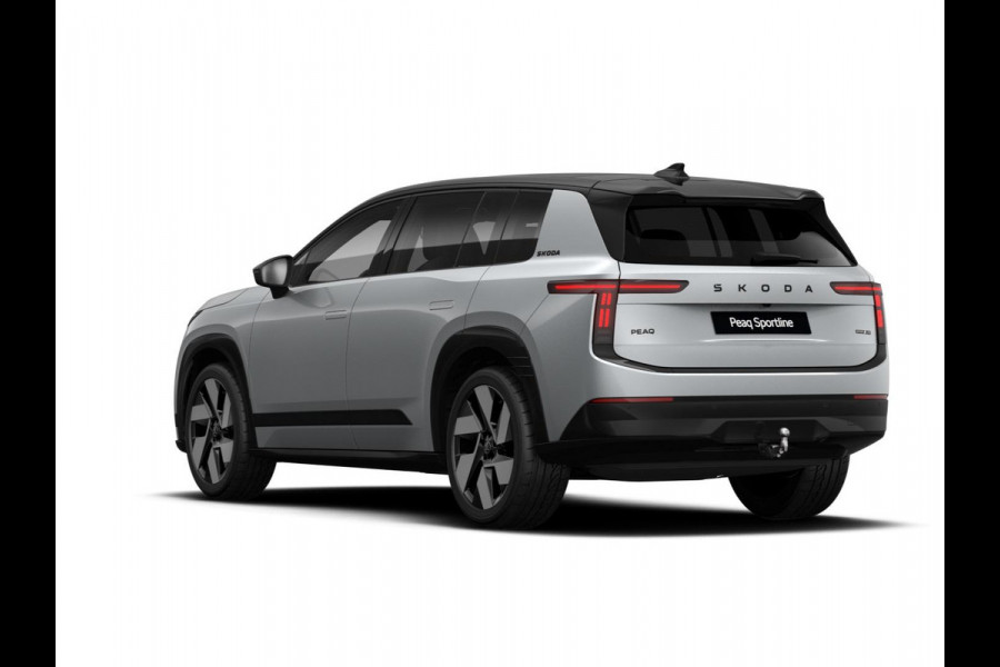Škoda Peaq 90 Sportline 7p. 286 pk | Panorama Dak | Derde zitrij | Trekhaak | Winter Pakket | Zwart Dak |  21" lichtmetalen velgen "Dugong" zwart gepolijst