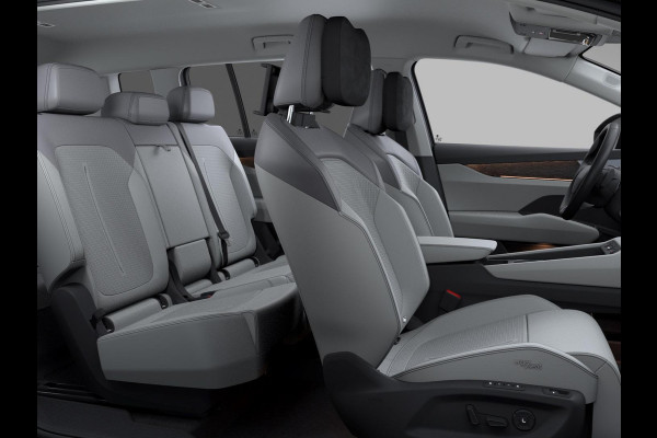 Škoda Peaq 90 Business Edition 7p. 286 pk | Tech Pakket | Trekhaak | Winter Pakket | Derde zitrij | Convenience Pakket met stoelventilatie | Assist Pakket | Adaptive Chassis Control Pakket |  Interieur 'Suite' Ceramique | Velgen 21" lichtmetalen velgen "Javan" zwart gepolijst