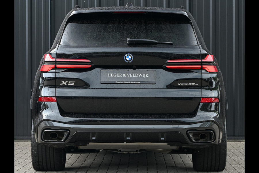 BMW X5 xDrive50e M-Sport Pro | Panoramadak | Harman/Kardon | 360 Camera | Active Cruise | HUD | Ambiance Verlichting | Stoelverwarming V+A | Memory Seats | Stuurverwarming | Trekhaak |
