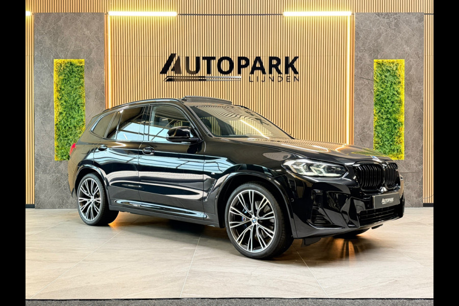 BMW X3 M40i xDrive High Executive M-SPORT |PANO|HARMAN KARDON| MEMORY|SFEERVERLICHTING | DEALER ONDERHOUDEN |TREKHAAK | BOMVOL!