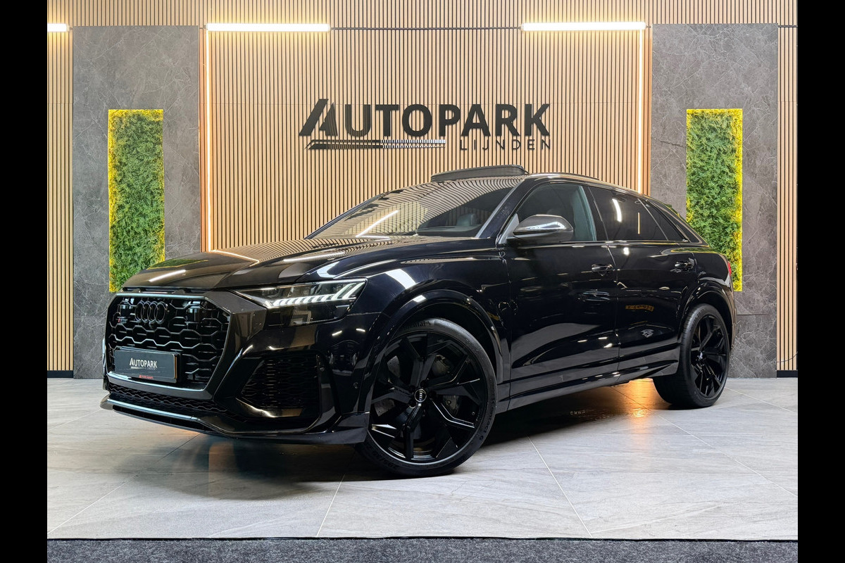 Audi RSQ8 4.0 TFSI RS Q8 quattro PANO|CARBON|KERAMISCH|B&O|MASSAGE|SOFTCLOSE|360CAM|MEMORY|KEYLESS|DEALER ONDERHOUDEN|600PK|BOMVOL