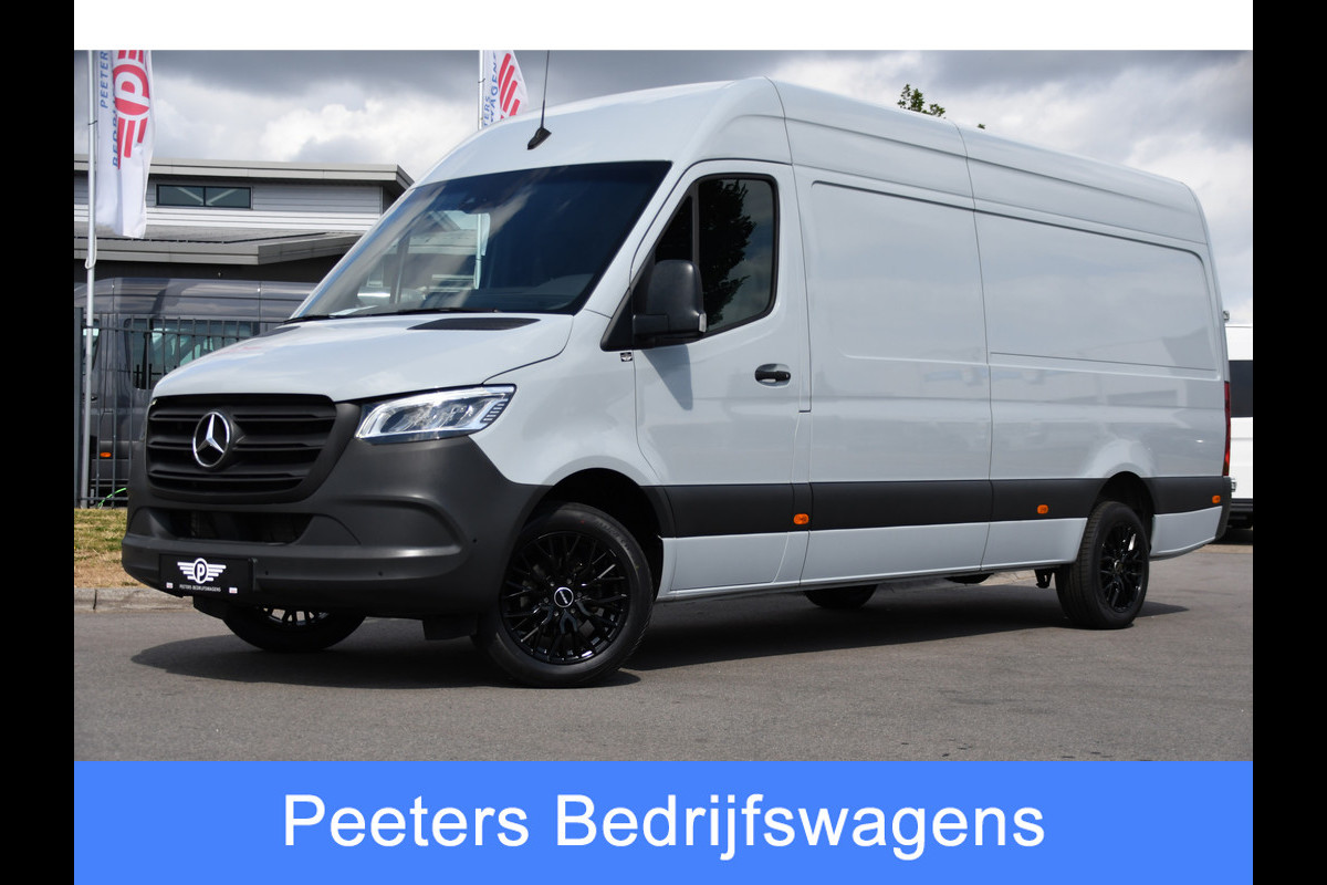 Mercedes-Benz Sprinter 317 1.9 CDI L3H2 RWD PB Edition NIEUW STAAT! Adaptieve Cruise, Camera, Carlay, LED, Standkachel, 170pk, Stoelverwarming, Dodehoek, Automaat, 3 Zitplaatsen, Uniek!
