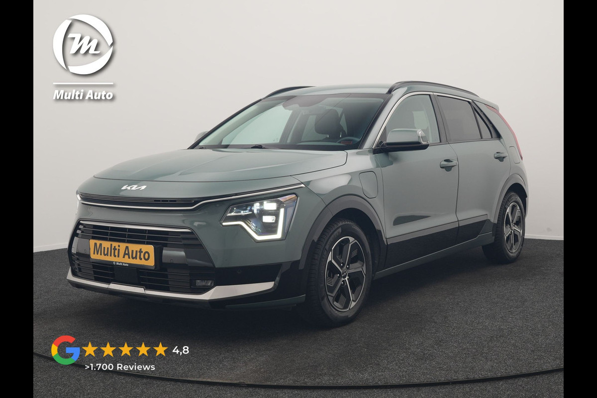 Kia Niro 1.6 GDi DynamicLine PHEV 182pk Dealer O.H | Adaptive Cruise | Camera | Lederen Sportstoelen & Stuurverwarming | Keyless | Apple Carplay | Pilot Assist | BLIS | Virtual | Navigatie | DAB | 16"L.M | Plug In Hybrid |