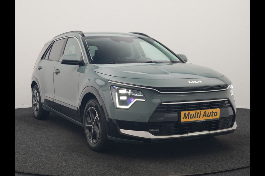 Kia Niro 1.6 GDi DynamicLine PHEV 182pk Dealer O.H | Adaptive Cruise | Camera | Lederen Sportstoelen & Stuurverwarming | Keyless | Apple Carplay | Pilot Assist | BLIS | Virtual | Navigatie | DAB | 16"L.M | Plug In Hybrid |