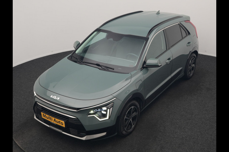 Kia Niro 1.6 GDi DynamicLine PHEV 182pk Dealer O.H | Adaptive Cruise | Camera | Lederen Sportstoelen & Stuurverwarming | Keyless | Apple Carplay | Pilot Assist | BLIS | Virtual | Navigatie | DAB | 16"L.M | Plug In Hybrid |