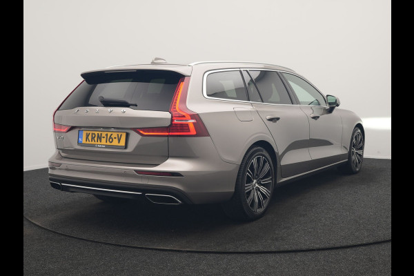 Volvo V60 T6 Recharge AWD Inscription PHEV 340pk Dealer O.H | Trekhaak Af Fabriek | Adaptive Cruise | 360 Camera | Head Up | Lederen Sportstoelen Memory & Verkoeling | Keyless | Apple Carplay | Stoel & Stuurverwarming | Virtual | Navigatie | DAB | 18"L.M | Plug In Hybrid |