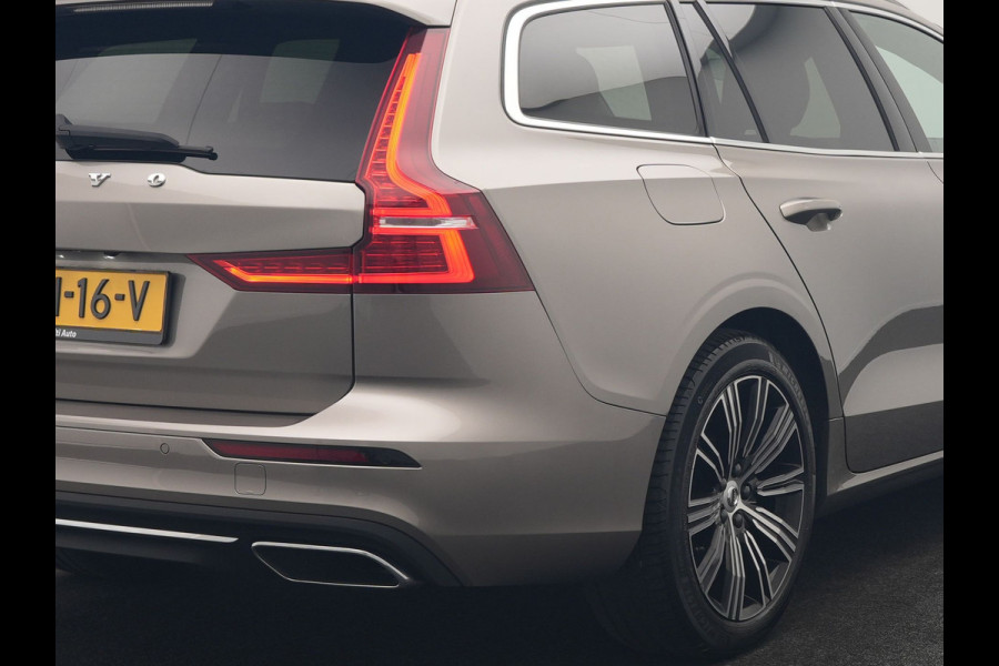 Volvo V60 T6 Recharge AWD Inscription PHEV 340pk Dealer O.H | Trekhaak Af Fabriek | Adaptive Cruise | 360 Camera | Head Up | Lederen Sportstoelen Memory & Verkoeling | Keyless | Apple Carplay | Stoel & Stuurverwarming | Virtual | Navigatie | DAB | 18"L.M | Plug In Hybrid |