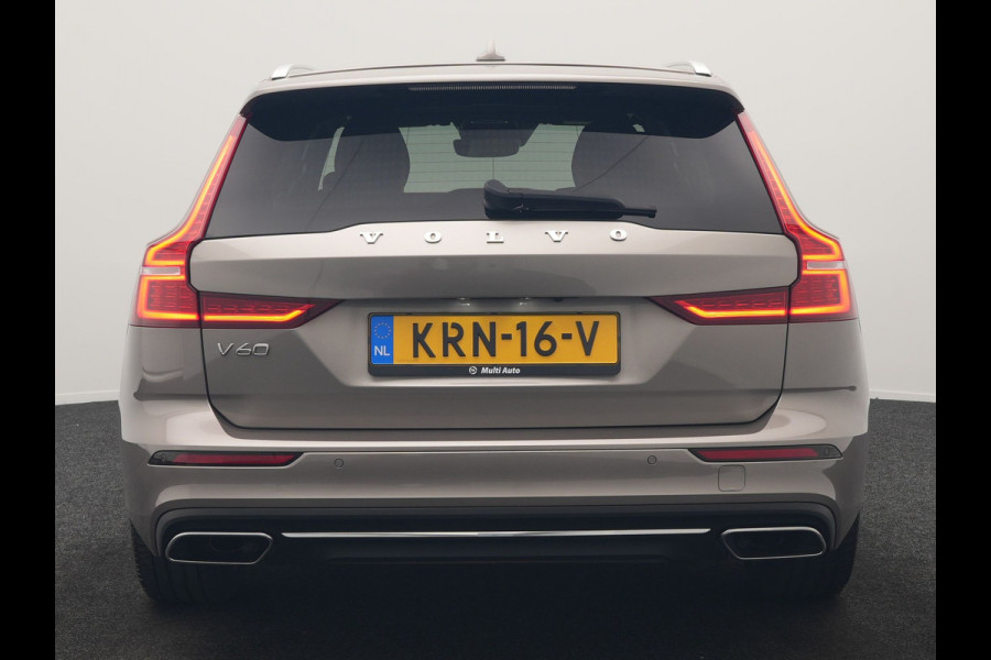 Volvo V60 T6 Recharge AWD Inscription PHEV 340pk Dealer O.H | Trekhaak Af Fabriek | Adaptive Cruise | 360 Camera | Head Up | Lederen Sportstoelen Memory & Verkoeling | Keyless | Apple Carplay | Stoel & Stuurverwarming | Virtual | Navigatie | DAB | 18"L.M | Plug In Hybrid |