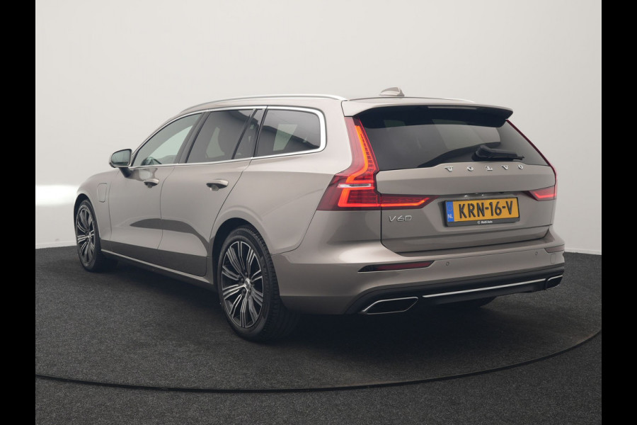 Volvo V60 T6 Recharge AWD Inscription PHEV 340pk Dealer O.H | Trekhaak Af Fabriek | Adaptive Cruise | 360 Camera | Head Up | Lederen Sportstoelen Memory & Verkoeling | Keyless | Apple Carplay | Stoel & Stuurverwarming | Virtual | Navigatie | DAB | 18"L.M | Plug In Hybrid |