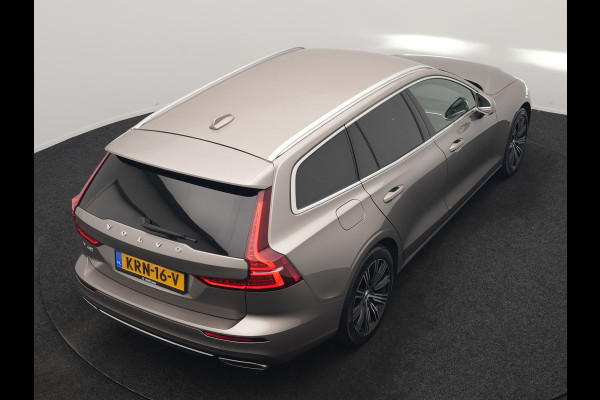 Volvo V60 T6 Recharge AWD Inscription PHEV 340pk Dealer O.H | Trekhaak Af Fabriek | Adaptive Cruise | 360 Camera | Head Up | Lederen Sportstoelen Memory & Verkoeling | Keyless | Apple Carplay | Stoel & Stuurverwarming | Virtual | Navigatie | DAB | 18"L.M | Plug In Hybrid |