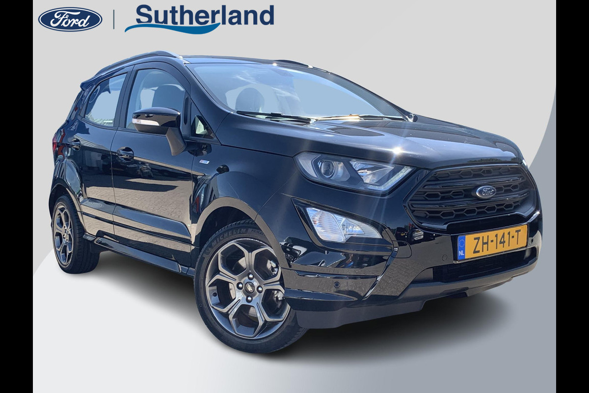 Ford EcoSport 1.0 EcoBoost ST-Line Black | Blind Spot Assist | Winter Pack | Cruise Control | Trekhaak Afneembaar