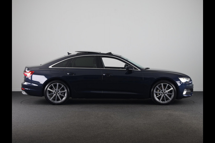 Audi A6 Limousine 50 TFSI e quattro Advanced edition 299pk | Private lease vanaf €908 | Panoramadak | Head Up display | B&O Audio  | Elektrisch verstelbare voorstoelen met geheugen