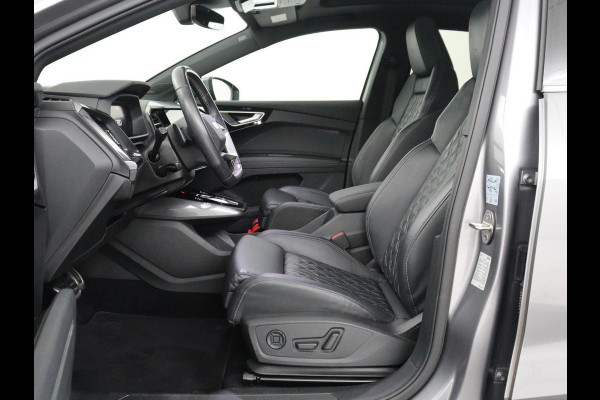 Audi Q4 Sportback e-tron 40 Launch edition S Competition 77 kWh | SOH 92,5% | Panoramadak | Leder | Stoelverwarming | Adaptive cruise | Head-up | SONOS audio | Sfeerverlichting | Carplay | Trekhaak