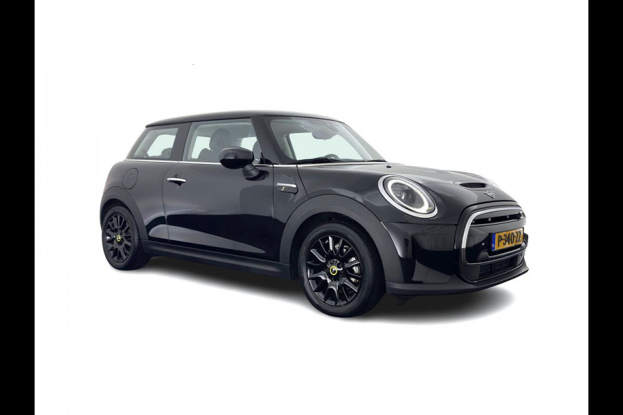 MINI Electric MINI Yours 33 kWh [3-Fase-11kW] {Soh-96%} (INCL.BTW) Aut. *HEAT-PUMP | LEATHER-FABRIC | FULL-LED | NAVI-FULLMAP | SPORT-SEATS | AMBIENT-LIGHT | DIGI-COCKPIT | DAB+ | ECC | PDC | CRUISE | 16''ALU*