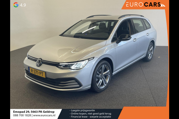 Volkswagen Golf Variant 1.0 eTSI 110pk DSG Life Automaat Navigatie Climate Control Parkeer sensoren Cruise control adaptieve Stoelverwarming Led
