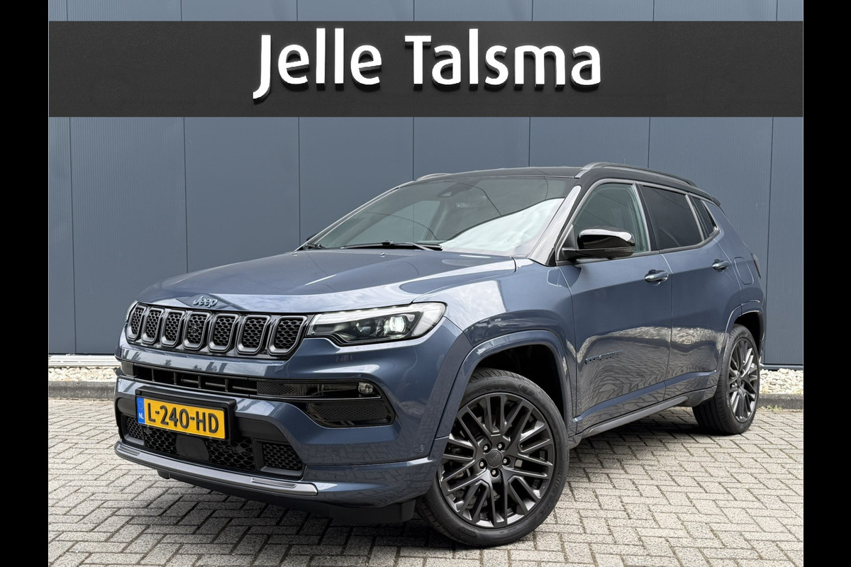 Jeep Compass 4xe 240 Plug-in Hybrid Electric S | Apple carplay | Stoelen electrisch verstelbaar | Winterpack | Leder
