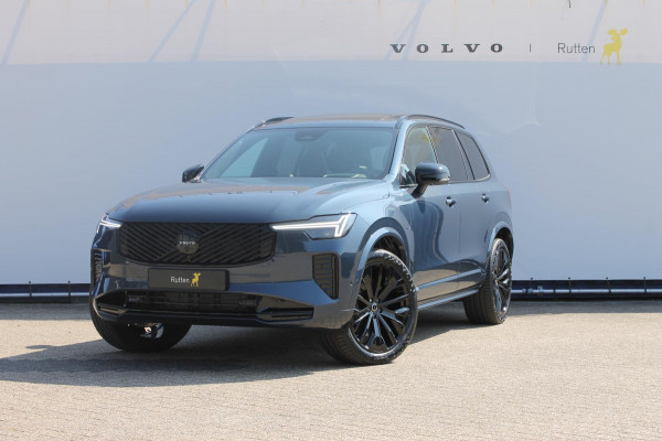 Volvo XC90 T8 406pk Automaat AWD Ultra Black Edition / Stoelmassage - en ventilatie / Luchtvering / Trekhaak / Panoramadak / Google services / Elektrisch bedienbare voorstoelen met geheugen / Stoelverwarming voor en achter