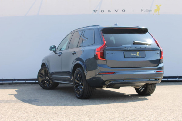 Volvo XC90 T8 406pk Automaat AWD Ultra Black Edition / Stoelmassage - en ventilatie / Luchtvering / Trekhaak / Panoramadak / Google services / Elektrisch bedienbare voorstoelen met geheugen / Stoelverwarming voor en achter