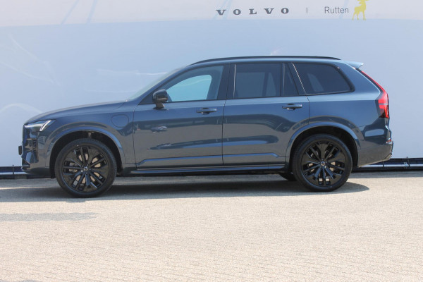 Volvo XC90 T8 406pk Automaat AWD Ultra Black Edition / Stoelmassage - en ventilatie / Luchtvering / Trekhaak / Panoramadak / Google services / Elektrisch bedienbare voorstoelen met geheugen / Stoelverwarming voor en achter