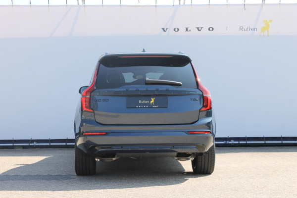 Volvo XC90 T8 406pk Automaat AWD Ultra Black Edition / Stoelmassage - en ventilatie / Luchtvering / Trekhaak / Panoramadak / Google services / Elektrisch bedienbare voorstoelen met geheugen / Stoelverwarming voor en achter