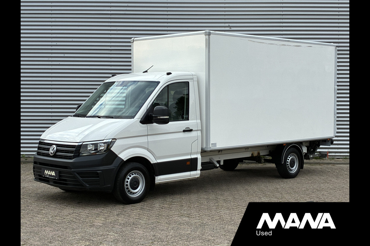 Volkswagen Crafter 35 2.0 TDI L4 Bakwagen Airco Carplay Laadklep 750kg Lat om Lat Lederen bekleding