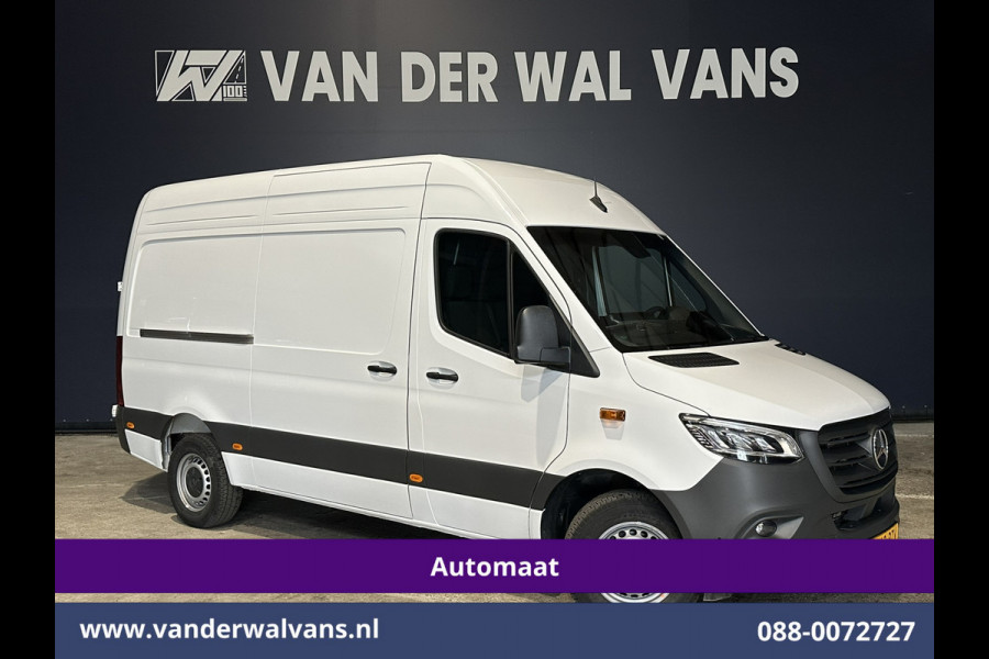 Mercedes-Benz Sprinter 317 CDI 170pk 9G-Tronic Automaat L2H2 Facelift Euro6 Airco | Camera | XXL Navigatie | Cruisecontrol | LED Chauffeursstoel, Parkeersensoren, Stoelverwarming, Bijrijdersbank