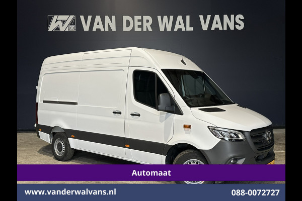 Mercedes-Benz Sprinter 317 CDI 170pk 9G-Tronic Automaat L2H2 Facelift Euro6 Airco | Camera | XXL Navigatie | Cruisecontrol | LED Chauffeursstoel, Parkeersensoren, Stoelverwarming, Bijrijdersbank